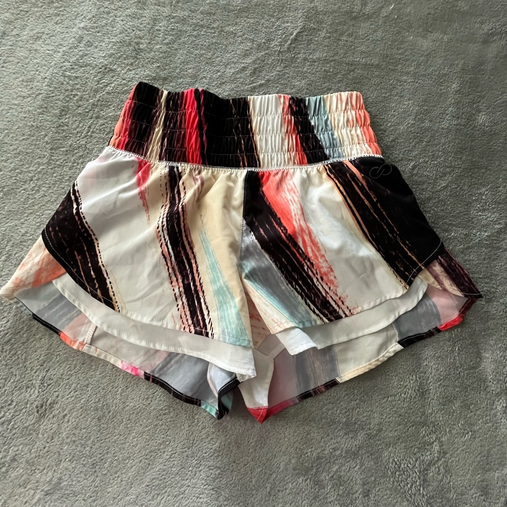 Multi Colored Womans Athletic Shorts